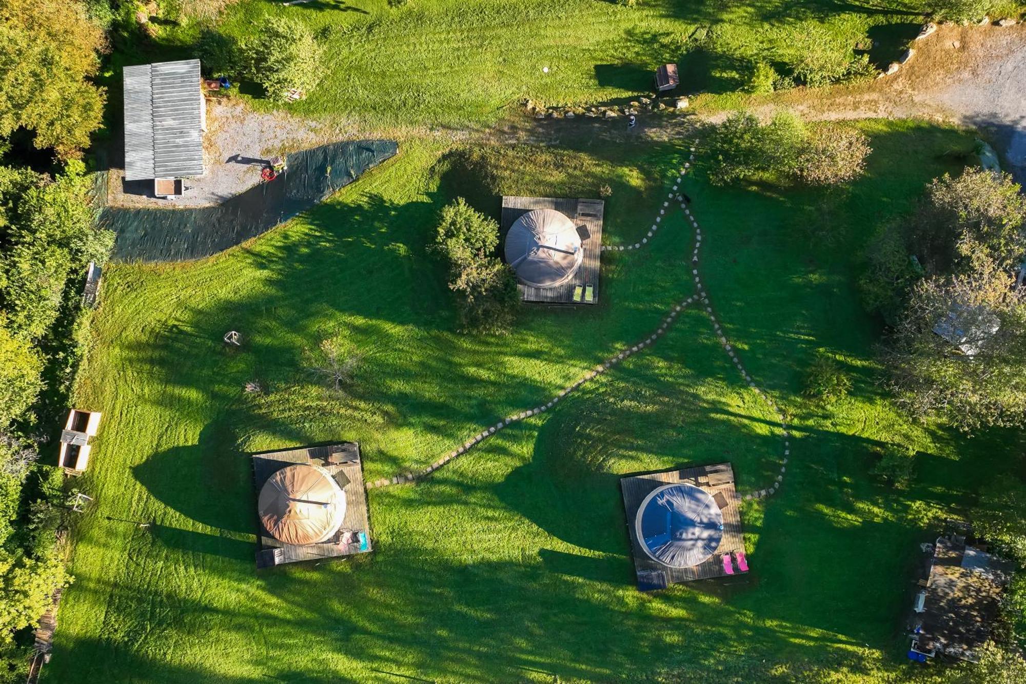Yourtes Olachat Proche Annecy Faverges Exteriér fotografie